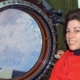 Ellen Ochoa at the International Space Station, 2002.
