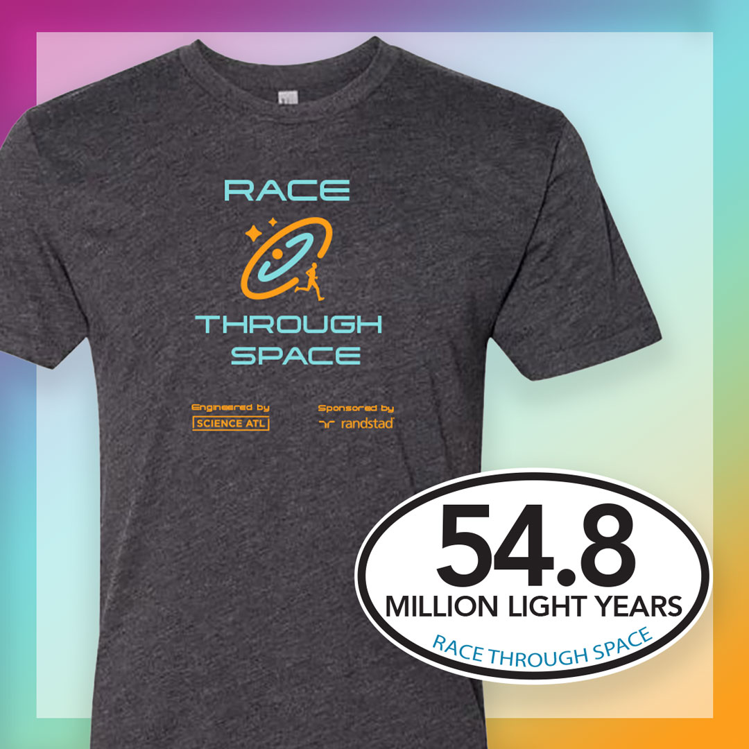 Race Through Space t-shirt
