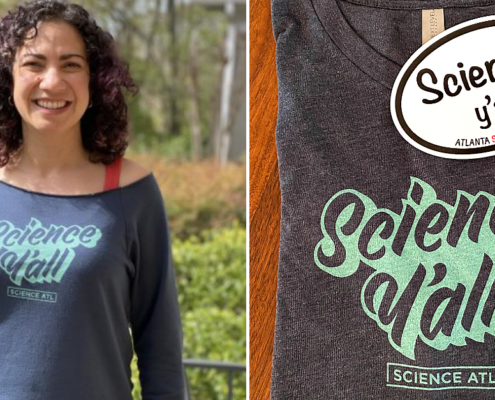 Science Y'all t-shirt collage