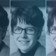Collage of Jocelyn Bell Burnell with colorful overlay