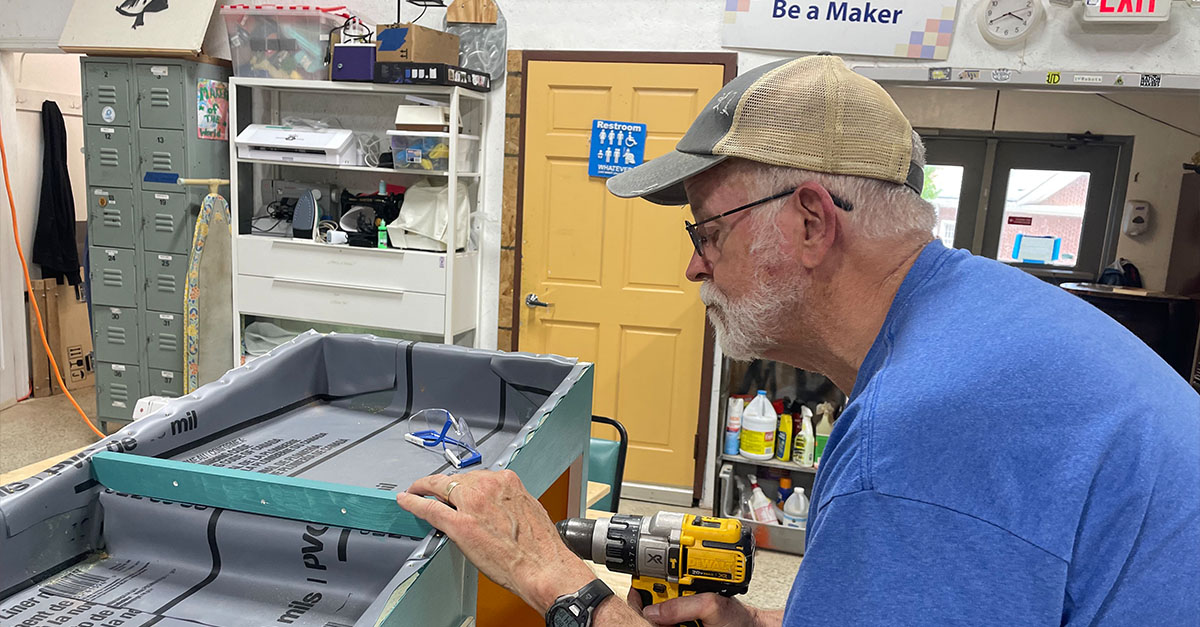 A Decatur Maker is process of building something!