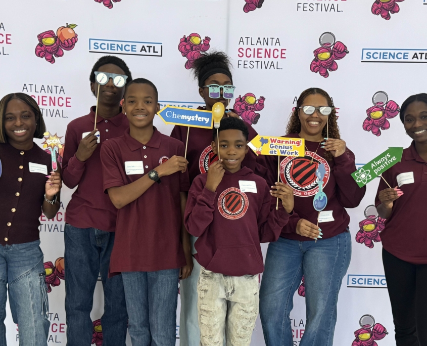 Dubois Integrity Academy sharing their excitement at the STEM Forward Leadership Conference