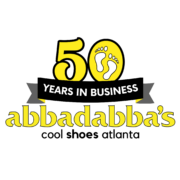 ABBADABBAS-LOGO-50-YRS-YELLO-BLK-WHITE(1) Abbadabba's logo